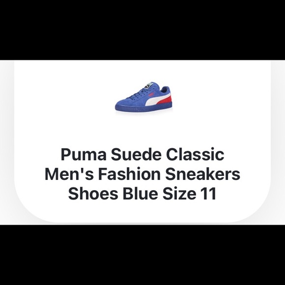 Men’s 10 Puma Suede Sneakers - Picture 13 of 15